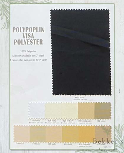 Polypoplin Visa Polyester